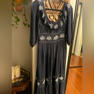 Cotton embroidery dress